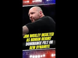 Jon Moxley Challenges Roman Reigns! Will He Respond Fans Are Buzzing! #JonMoxley #shorts