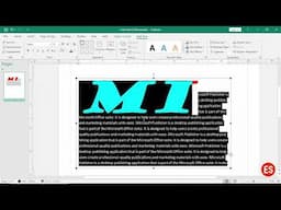 Typography Lesson In Microsoft Publisher | Drop Cap | Number Style | ကွန်ပျူတာ | Experience Sharing