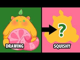 Turning My Drawings Into SQUISHIES #3