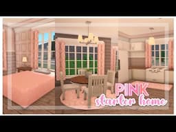 🎀♡ PINK Starter home TOUR ♡ ▪︎ renovated starter house bloxburg ▪︎ || Official Pineapples