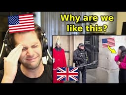 American reacts to Armed British Police VS Obnoxious American Tourists