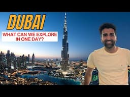 Dubai in 1 Day: Ultimate Travel Vlog – Top Things to Explore