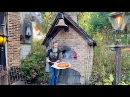 Sometimes the best pizza isn’t found in the big cities, pizza at the cabin ￼