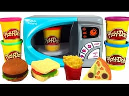 Toy Microwave Does Magic And Transforms Play-Doh 🙏