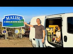 Stealth Camping & Hiking on The Mountains Of Malibu | Van Life