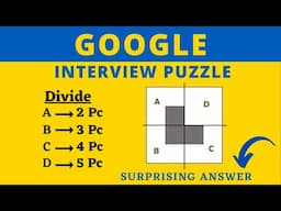 Solving A Classic Interview Puzzle - Google Puzzle for Software Engineers