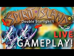 DOUBLE Starlight Seeks Its Form - Spirit Island LIVE GAMEPLAY