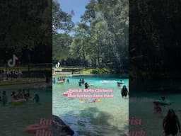 Best Natural Springs in Florida! Gilchrist Blue Springs State Park #florida #floridavacation #travel