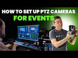 How to setup PTZ cameras for events - Including Far End Camera Control!