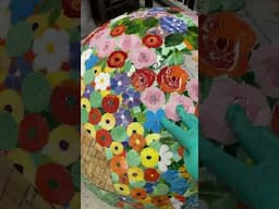 Update On The Gazing Ball Short 2 #howto #diy #glassmosaic