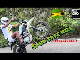 Motorcycle Wheelie ￼Over The Hill ￼Is Crazy | Let’s Stunt