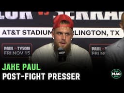 Jake Paul talks Mike Tyson win; Conor McGregor 'doesn't ever want the smoke'