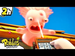 Control your Rabbid! 🕹️ | RABBIDS INVASION 🐰 | 2H Compilation | Cartoon for kids