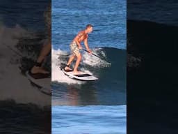 SUP Surf Retreat Guests Enjoying Our Costa Rican Surf! #standuppaddle  #supsurf #shorts #paddlesurf