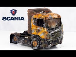 Restoration Abandoned Scania Truck | Car Restoration and Rebuild