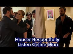 Hauser And Celine Dion Long Talk And Hauser Respectfully Listen Her | Hauser Thanks Celine Dion 2024