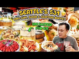 Seattle's Dim Sum & Seafood Chinese Buffet [En | dub Es]   $30 Feast of Scallops, Crab, Sushi...