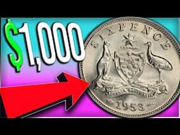 "AUSTRALIAN SIX PENCE HOLY GRAIL COIN WORTH BIG MONEY" - Most Valuable Coins in Your Pocket Change!!