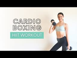 15 MIN CARDIO BOXING HIIT | Full Body Workout!