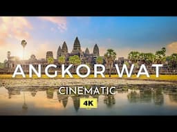 Angkor Wat - UNESCO Cambodia - Cinematic Travel Video 4K