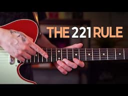 Open Up The Fretboard With "The 2 2 1 Rule"