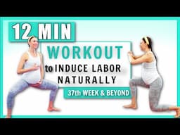 Workout To Induce Labor Naturally at Home I Help Labor Progress I 3rd Trimester Exercises