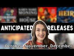 2024 ANTICIPATED BOOK RELEASES | October, November, December