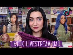 I Bought The First 5 Things I Saw on TikTok Live