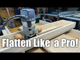 Build Your Own Slab Flattening Jig/Router Sled: Transform Your Woodworking