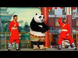 [4K] Dragon Warrior Training Show with Kung Fu Panda - Universal Studios Hollywood