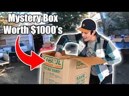 I Bought A HUGE Garage Sale Mystery Box (Worth $1000's)