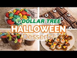 Dollar Tree Halloween Desserts! Cute and Easy!