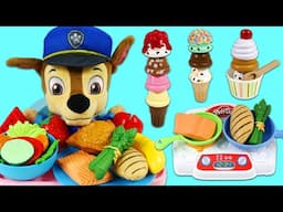 Paw Patrol Chase Learns Healthy Eating After Tummy Ache!