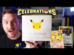 Opening Pokémon: Celebrations (3 YEARS LATER) to pull Base Set Charizard!