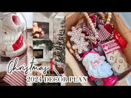 CHRISTMAS DECOR PLAN 2024 // CHRISTMAS PLAN WITH ME // CHARLOTTE GROVE FARMHOUSE