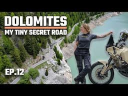 Lesser known but BEAUTIFUL twisty roads - DOLOMITES Italy motorcycle solo trip - EP.12