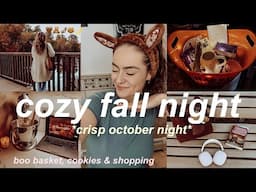 COZY FALL NIGHT IN MY LIFE VLOG 🍂 FALL PEACEFUL & RELAXING NIGHTTIME ROUTINE *its giving cozy*