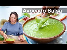 The Best Avocado Salsa for Tacos and More!