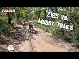 Exploring trails on mini bikes | Z125 takes a bath | Mantis Mini is impressive!