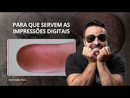 Para que servem as impressões digitais - #anatomiafacil