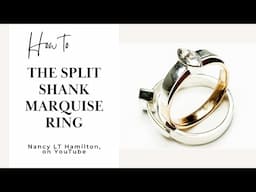 The Split Shank Marquise Ring