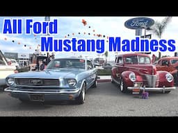 All Ford Mustang Madness 2024 Car Show In Buena Park