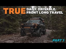 JUST RELEASED 4Runner Low Maintenance Daily Driver 2" (Wider) Front Long Travel Kit | Part 1