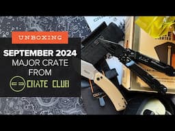 Tactical Goodies - Unboxing the Crate Club Major Crate: September 2024