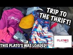 THIS PLATO'S WAS LOADED! Trip to The Thrift