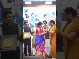 Happy to share the glimpse of receiving life time achievement award from Sindhu Bhawan Trust MP