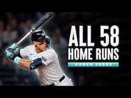 ALL 58 of Aaron Judge's Home Runs from 2024 | Silver Slugger Award Winner