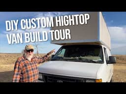 VAN BUILD TOUR of Our DIY Custom Hightop Van