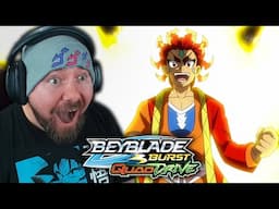 RASHAD POPPED OFF & DID WHAT?!?! FIRST TIME WATCHING - Beyblade Burst QuadDrive Episode 14 REACTION