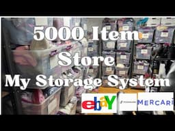 My Inventory Storage & Management | 5K Item Store Ebay Poshmark Mercari